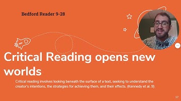 Critical Reading Strategies Module 1.