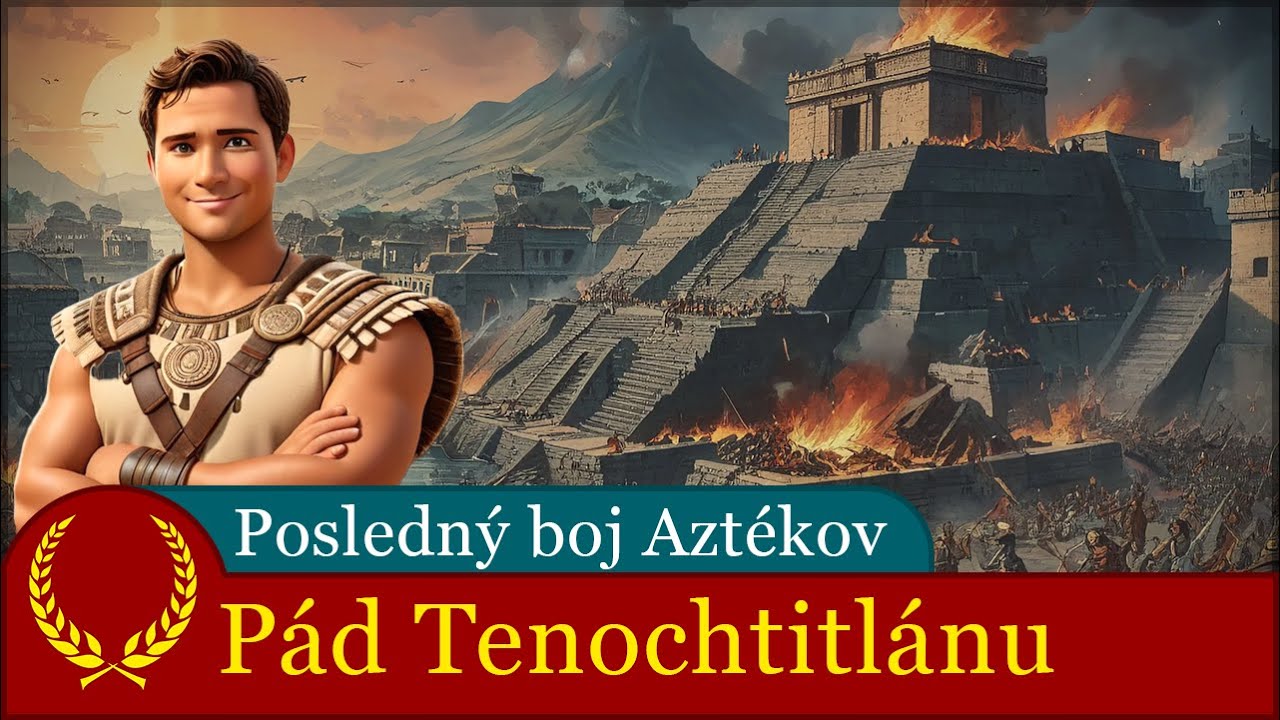 Obliehanie Tenochtitlánu (1521) – Pád Aztékov
