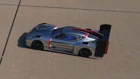 Chrome Arrma Vendetta 2S Speed Run w/Gear Change #arrma #vendetta #rc #rccar #rccars