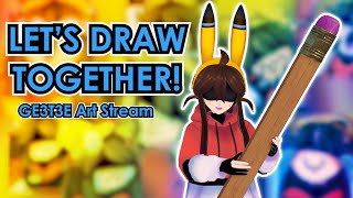 My Last Stream! Art Challenge Time Let's Draw Together!