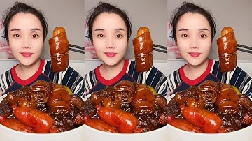 【ASMR】【MUKBANG】東坡肉 DELICIOUS PORK BELLY | EATING SHOW | CHINESE MUKBANG | 食べ | 吃播 LOVE EAT