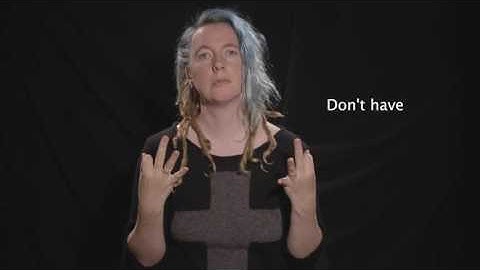Learn Auslan - Answering questions