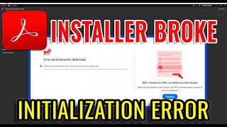 Windows 11에서 Adobe Reader '응용 프로그램 초기화 오류' 발생 시 해결 방법 - 설치 실패