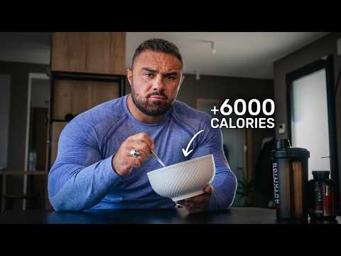 What does a 134 KG BODYBUILDER eat?