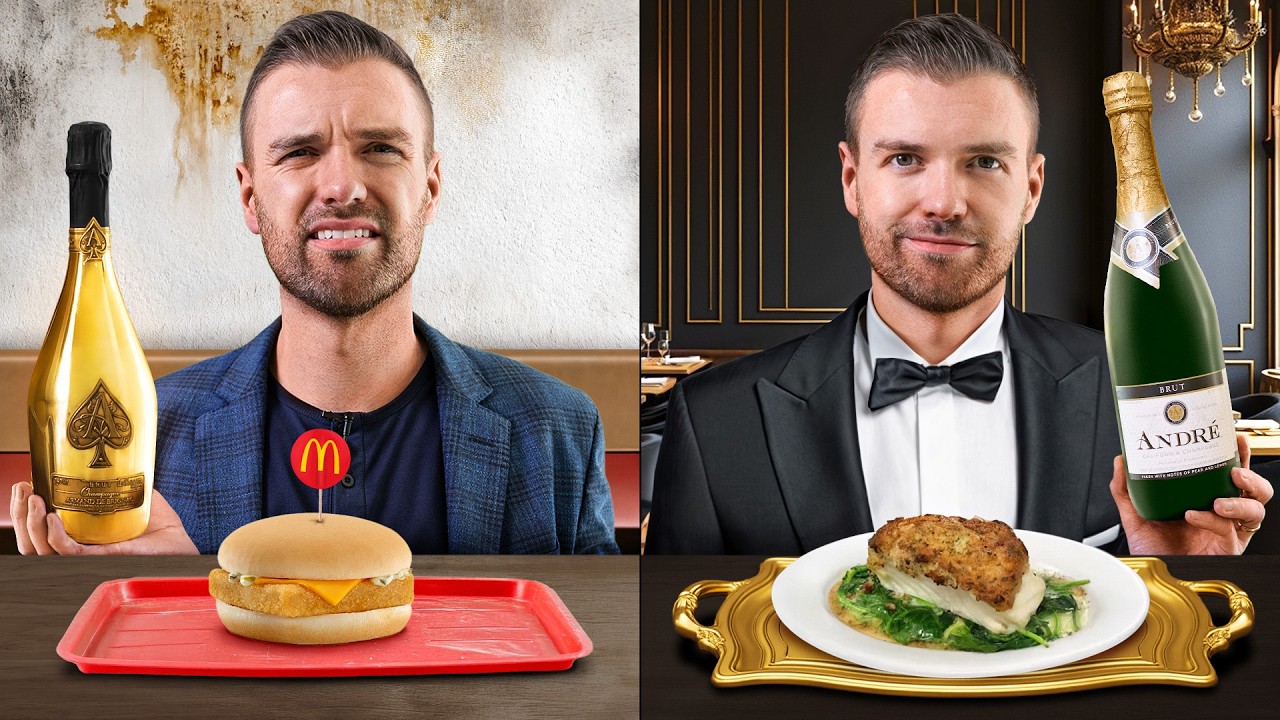$4 Fast Food + $300 Wine vs. $50 Fine Dining + $5 Wine