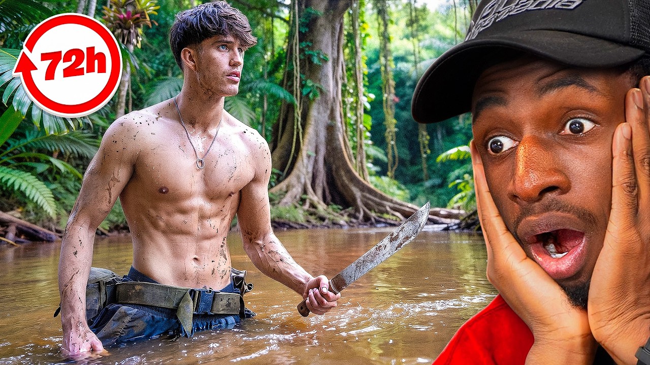 TBJZL Reacts to I Survived Alone In The Amazon Rainforest for 4 Days