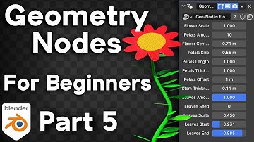 Geometry Nodes for Complete Beginners - Part 5 (Blender Tutorial)