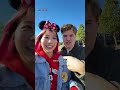 We』ve never moved so FAST 💨 Happy-Go-Lukey #disneyland #disneylandparis #yinrunandluke #couplec