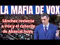 💥SÁNCHEZ DESTRUYE a VOX y a su LÍDER ✅ ANALIZANDO la CRISIS en el PARTIDO ULTRA