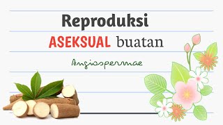 Reproduksi ASEKSUAL buatan - ANGIOSPERMAE || Bab 2 semester gasal IX