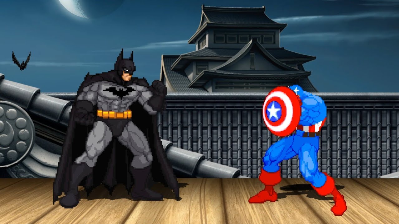 BATMAN vs CAPTAIN AMERICA - The most epic fight! - YouTube