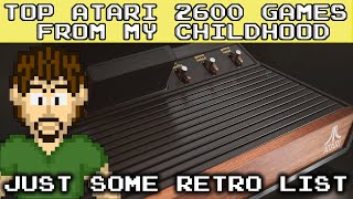 Top 10 Atari 2600 Games from my Childhood - Just Some Retro List