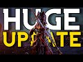 THE NEW WARFRAME UPDATE IS INSANE...