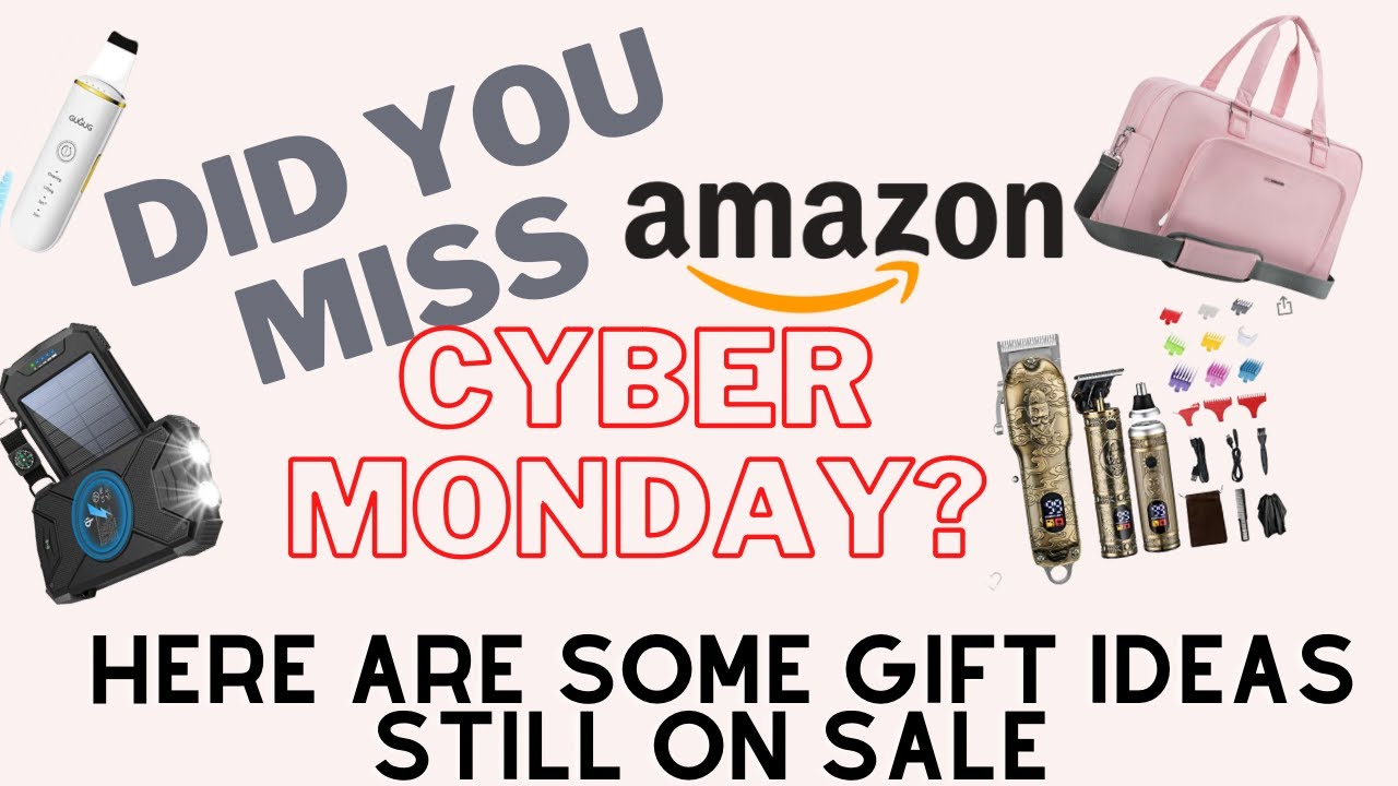 Gift Ideas for Christmas Cyber Monday Deals still going on YouTube