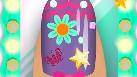Crayola Nail Party: Nail salon- Girl salon Games