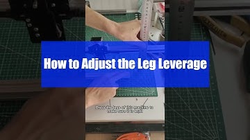 How to Adjust the Leg Leverage with iDraw 2