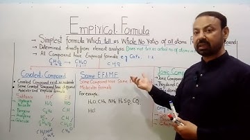 Empirical formula |class 9th|Chapter No.4|Stoichiometry|New book of Chemistry 2025