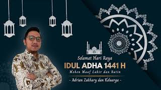 Gratis Template Video Ucapan Selamat Idul Adha 1441 Hijriyah, Selamat Lebaran