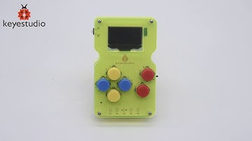 KS0474 Keyestudio GAMEPI DIY Game Console learning Kit for Arduino