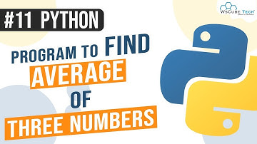 Write a Program to Find Average of three numbers in Python | Python Programs in Hindi @PankajEduTech