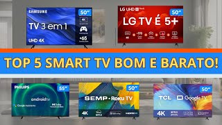 AS MELHORES SMART TV DO MOMENTO! ( BOA E BARATA! )