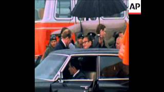 Celebrity SYND 1-3-74 KISSINGER ARRIVES FOR MEETINGS Profile