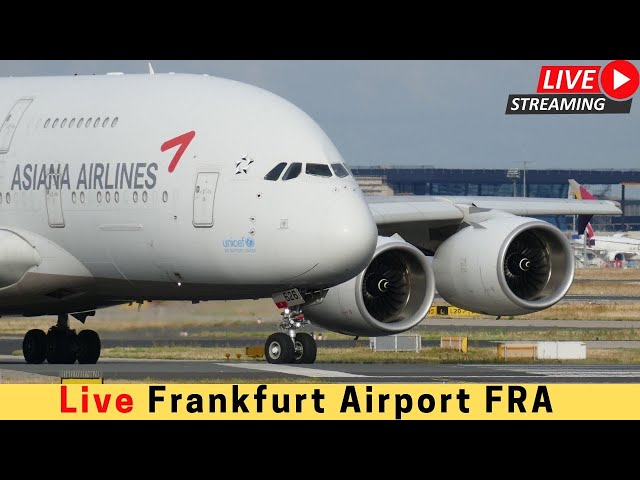 🔴Live Frankfurt Airport Saturday Planespotting ★FRA★