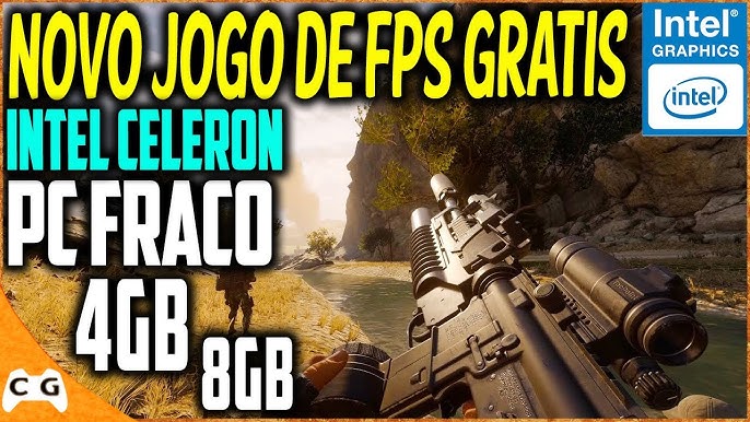 NOVO JOGO DE FPS DA STEAM PARA PC FRACO 2GB DE RAM INTEL HD SEM PLACA DE  VÍDEO - Heat Reborn 