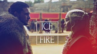 Обложка GoT Jon And Daenerys Ice And Fire Обложка GoT Jon And Daenerys Ice And Fire