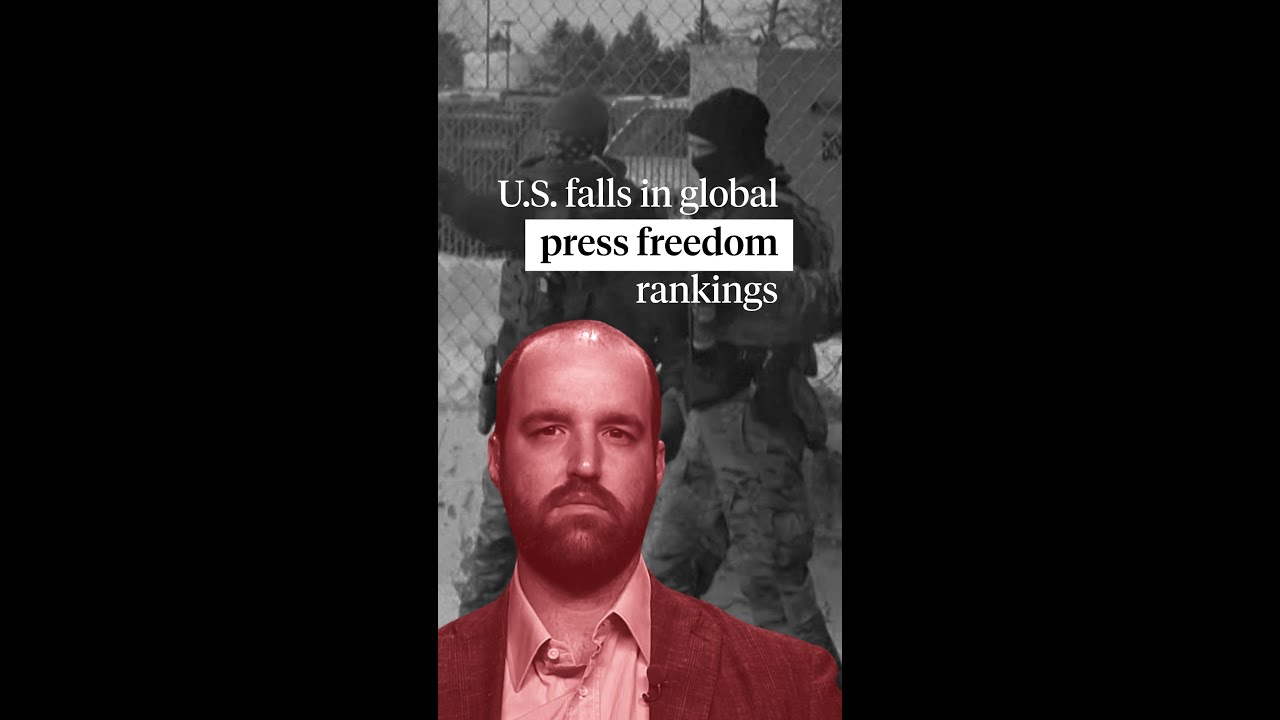 ⁣U.S. falls in global press freedom rankings