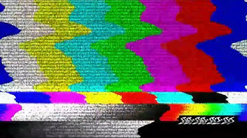 📺 Color Bars with Distortion and Static | UHD 2160p | Free 4K Stock Library