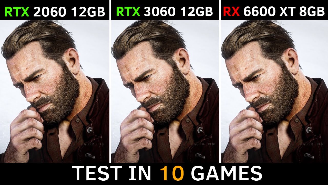 RTX 2060 12GB vs RTX 3060 12GB vs RX 6600 XT 8GB | Test in 10 New Games ...