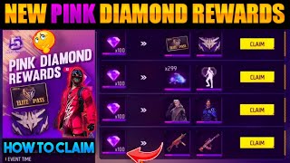 FREE FIRE PINK DIAMOND EVENT 2022 | TIME LIMITED SHOP EVENT | 5TH ANNIVERSARY EVENT 2022