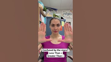 🤯 No More Confusion!!! 🙌 Less Than and Greater Than Signs EXPLAINED!