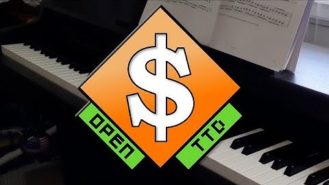 OpenTTD Main Menu Theme on Piano