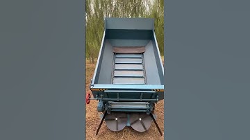 Manure spreader truck can be used for spreading manure both wet and dry#shortvideo