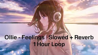 Ollie - Feelings | Slowed + Reverb (1 Hour Loop)