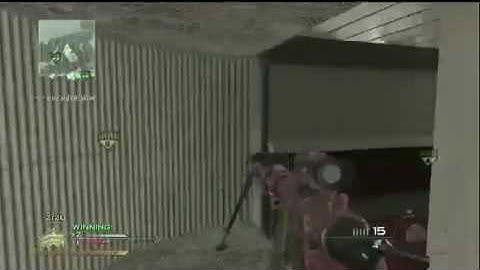 MW2 1 Bullet 3 Kills - Best Multi/triple kill ever