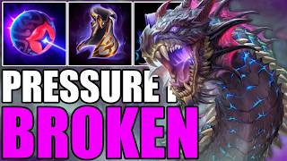 A Small Change has made Pressure BROKEN in Solo Lane! Abuse It!