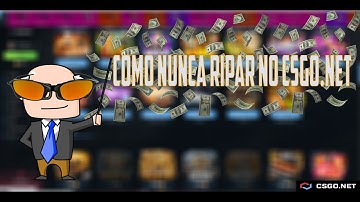 🤑 COMO NUNCA RIPAR NO CSGO.NET 🤑