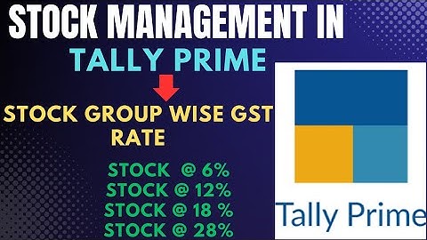 Stock group wise GST entry in tally prime 3.0.1 !! purchase and sales entry. #11 | Gain knowledge