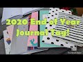 End of Year (2020) Journal Tag 💫 | By LoveLynnsLife | November Fauxbo Flip Bonus! 💗