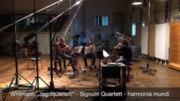 Widmann: Jagdquartett ‘does that work?’ (Signum Quartet)
