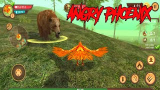 Angry Pheonix Attack Animals In Jungle And Kill Them | Pheonix Sim 3D | Android New Game screenshot 4