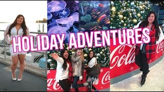 HOLIDAY ICE SKATING + BEST FRIEND ADVENTURES!!