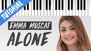 Video thumbnail of "[TUTORIAL] Emma Muscat | Alone // Piano Tutorial con Synthesia"
