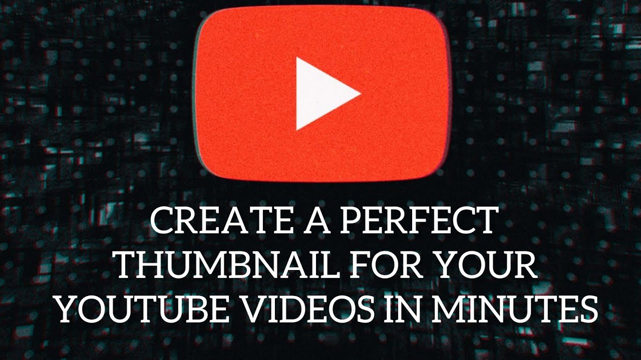 How to create a PERFECT thumbnail for your Youtube videos #youtube # ...