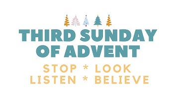 Third Sunday of Advent Candle
