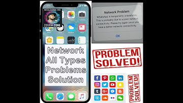 whatsapp is temporarily unavailable. this is probably due to a poor network connectivity #iphone