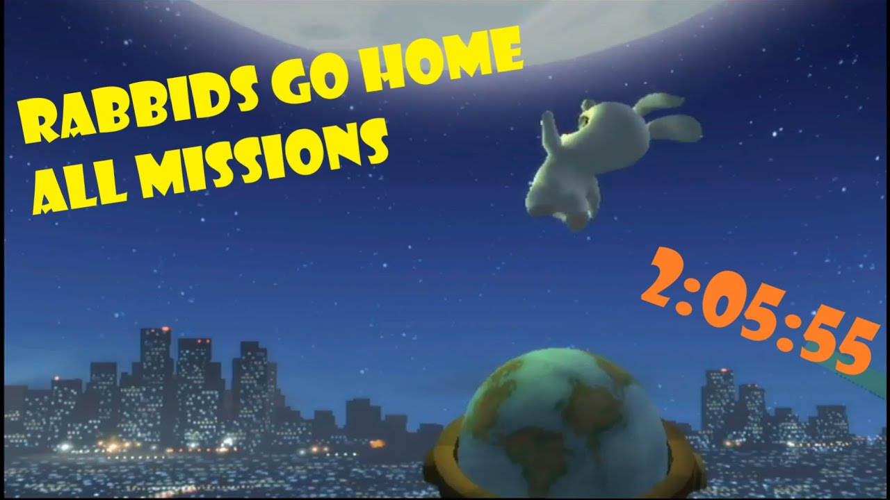 Rabbids go home all missions 2:05:55 [World Record] - YouTube